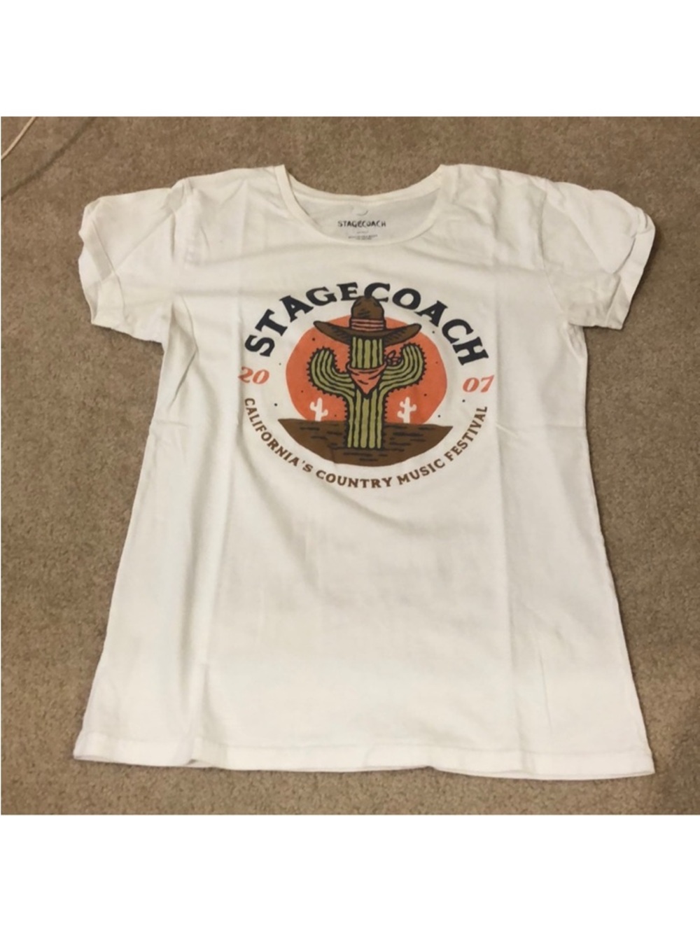 White Stagecoach T-Shirt